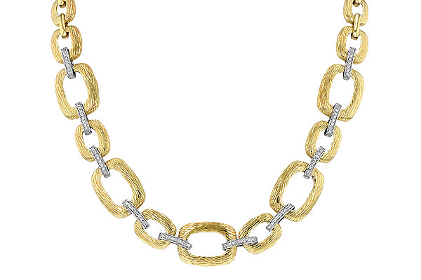 C033-73349: NECKLACE .48 TW (17 INCHES)