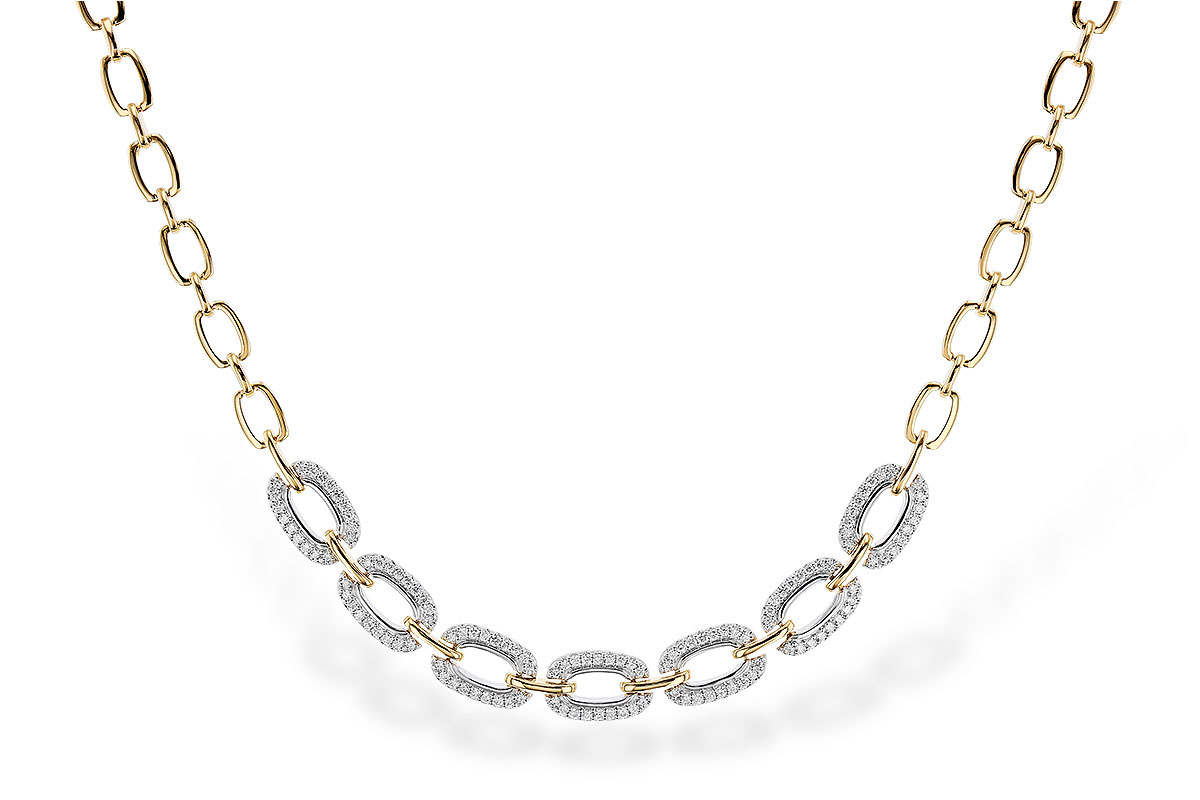 H301-01476: NECKLACE 1.95 TW (17 INCHES)