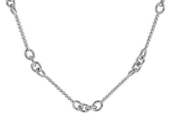 A301-91468: TWIST CHAIN (7IN, 0.8MM, 14KT, LOBSTER CLASP)