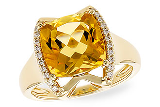 B301-05177: LDS RG 3.74 CITRINE 3.85 TGW (10MM CIT)