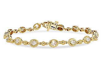B301-98804: BRACELET 1.25 TW OVAL DIAS (7")