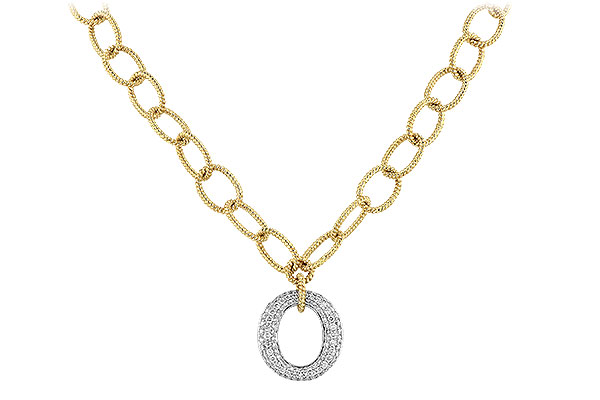 C217-37849: NECKLACE 1.02 TW (17 INCHES)