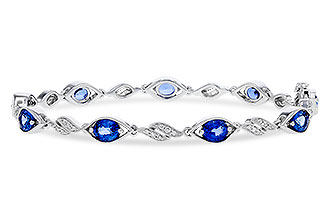 C301-93358: BRACELET 4.02 SAPPHIRE 4.26 TGW (7")