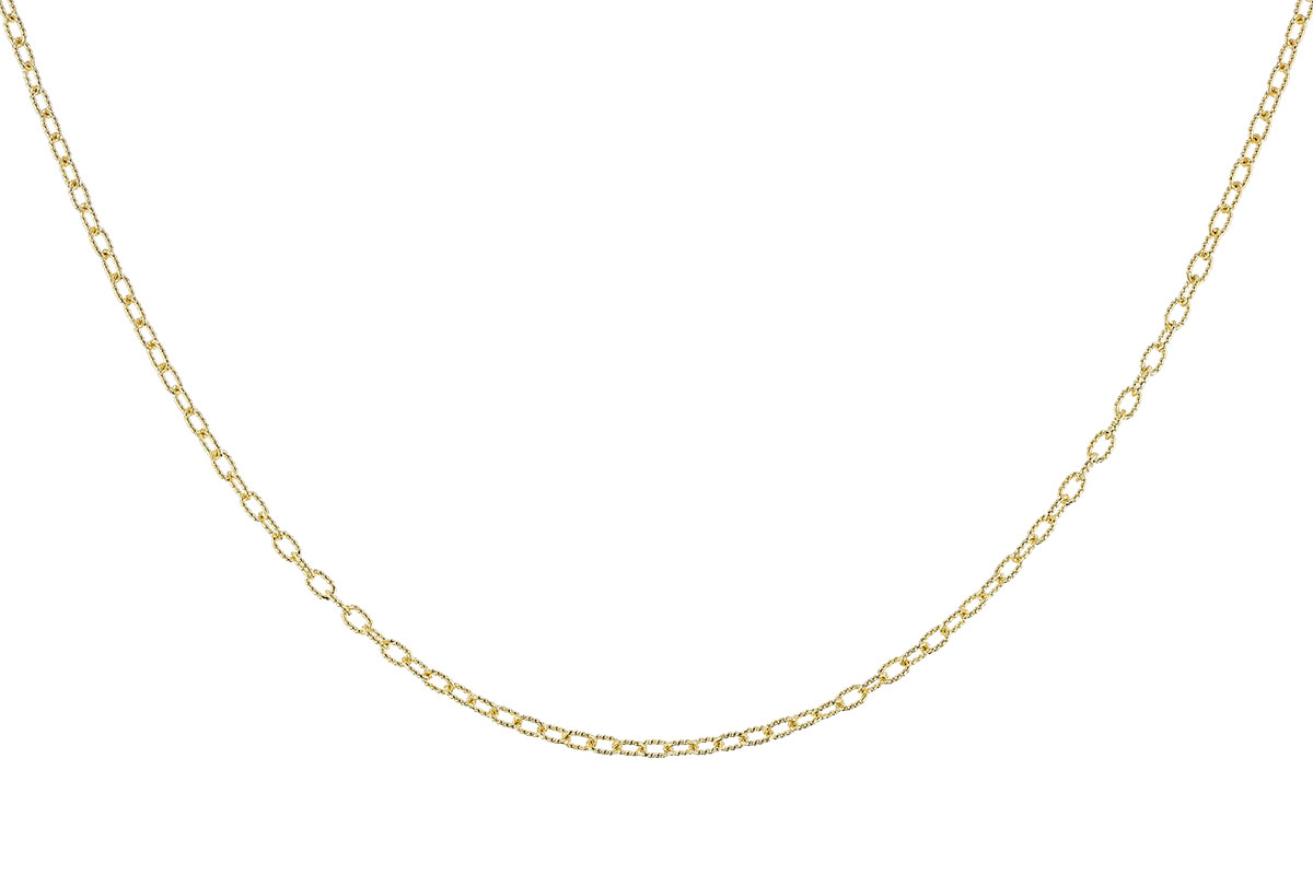 E301-06067: ROLO LG (18IN, 2.3MM, 14KT, LOBSTER CLASP)