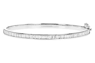 F301-01531: BANGLE 1.02 TW BAGUETTE DIAMONDS