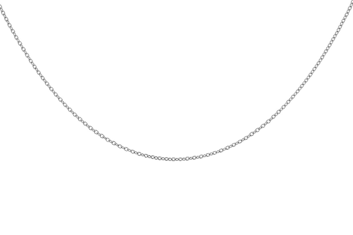 F301-06940: CABLE CHAIN (18IN, 1.3MM, 14KT, LOBSTER CLASP)