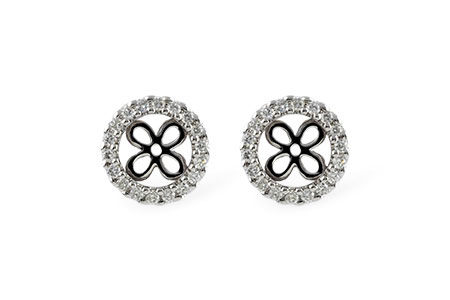 H214-67840: EARRING JACKETS .30 TW (FOR 1.50-2.00 CT TW STUDS)