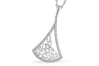 H300-15122: NECKLACE .50 TW