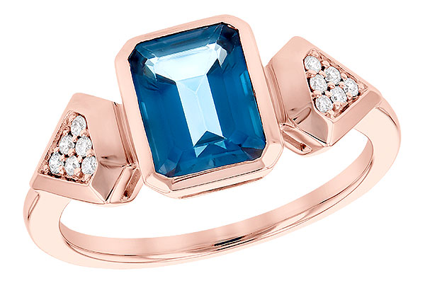 H300-17849: LDS RG 2.03 LONDON BLUE TOPAZ 2.10 TGW