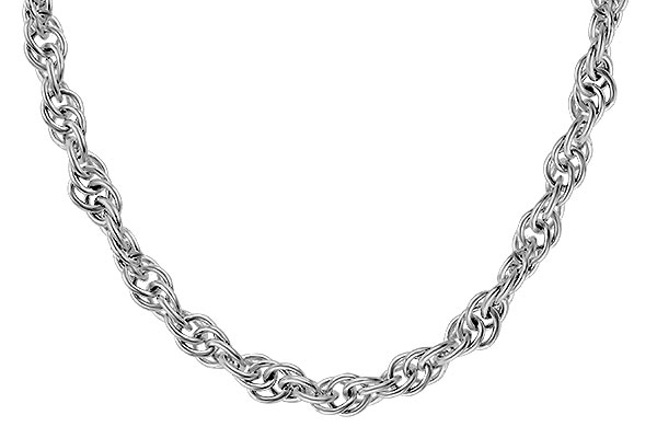 H301-06085: ROPE CHAIN (8", 1.5MM, 14KT, LOBSTER CLASP)