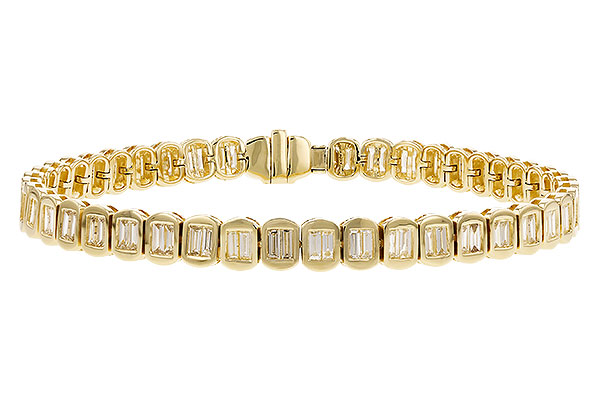 L301-91521: BRACELET 2.30 TW BAGUETTE (7")
