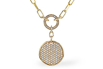 M301-93294: NECKLACE .92 TW (17")